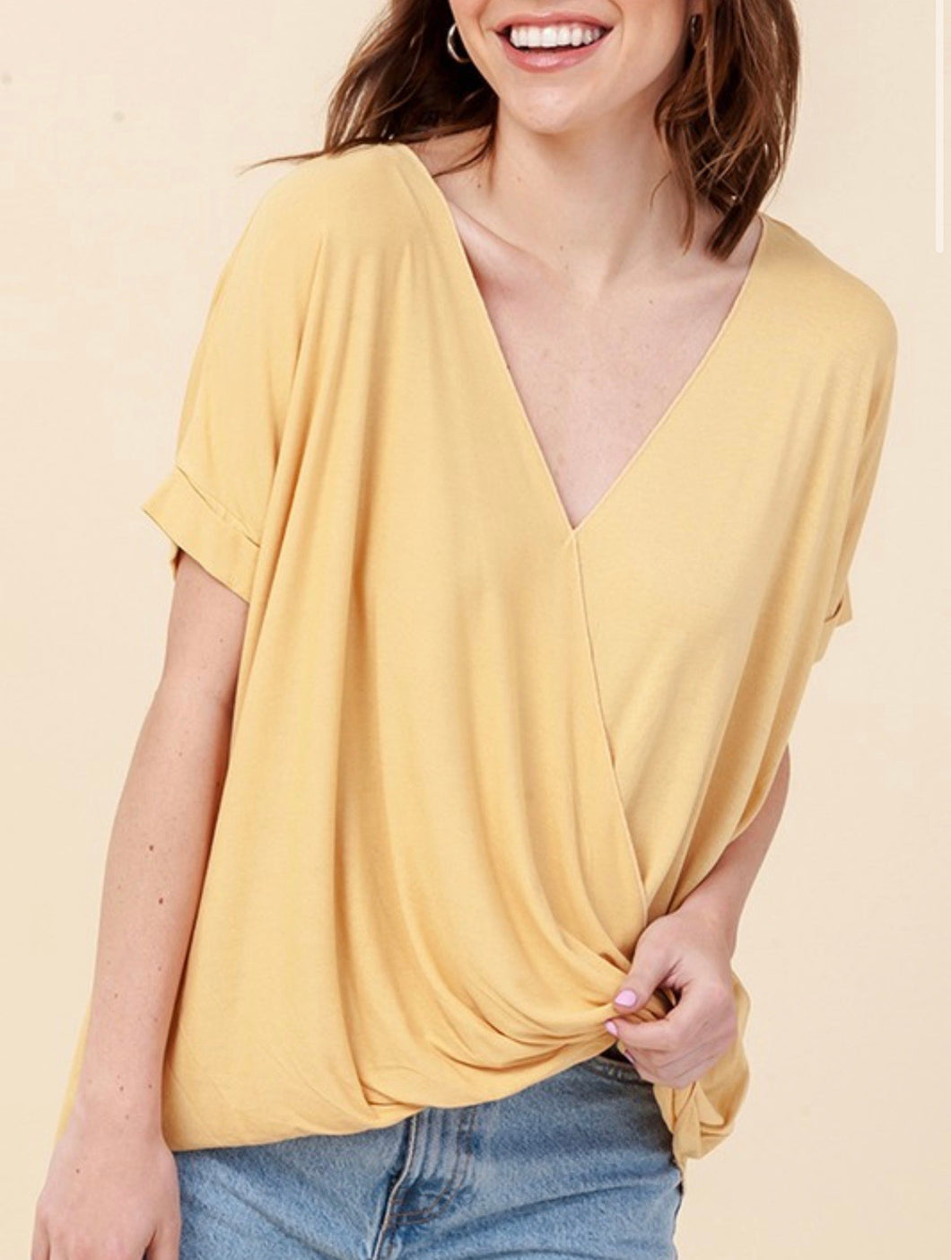 Double Duty Wrap Top | French Fry