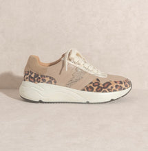 Load image into Gallery viewer, Lightning Never Strikes Twice | Leopard Sneaker