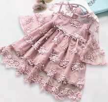 Load image into Gallery viewer, Rose Pink Lace dress